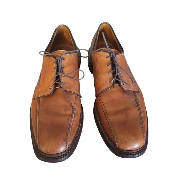 Allen Edmonds Men's Hillcrest Lace Up Leather Bicycle Toe Oxford Shoes Size 11.5 - Picture 2 of 8